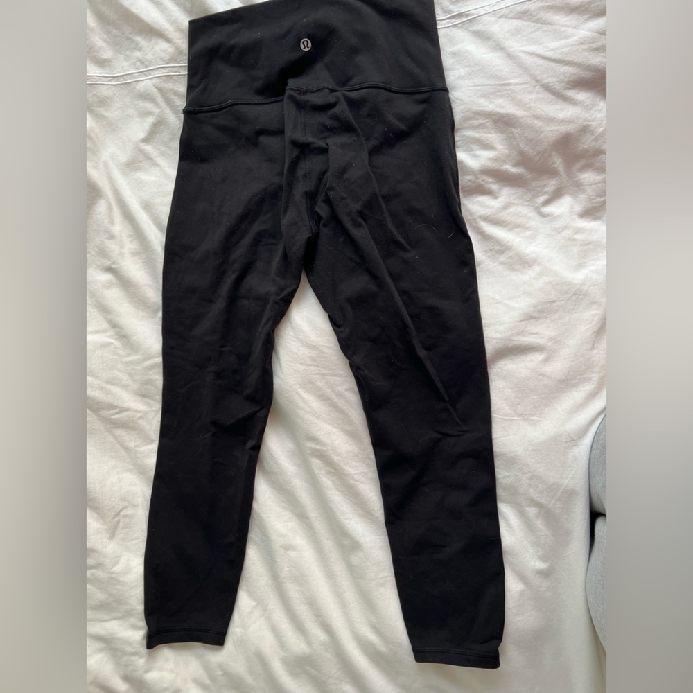 lululemon athletica Black Mesh Panel Leggings - Picture 4 of 4